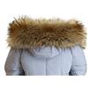 Aublinto Collo di pelliccia sintetica,collo di pelliccia del cappotto invernale, collo di pelliccia sintetica del piumino del cappotto invernale, collo di pelliccia con cappuccio del colletto invernale