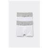 Tezenis 4 Paia Di Boxer Basici In Cotone Bimbo Bambino Bianco