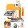 Hittymoon Macchina fotografica per bambini con stampa istantanea, regalo di compleanno per ragazze e ragazzi, fotocamera autofocus da 3 pollici per bambini da 3 4 5 6 7 8 9 10 11 12 anni ragazza ragazzo con