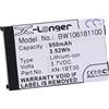 vhbw batteria sostituisce Sharp CE-BL150, XN-1BT30 per smartphone cellulare (950mAh, 3,7V, Li-Ion)