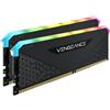 Corsair Vengeance RGB RS 32GB (2 x 16 GB), DDR4 3600MHz C18 Memoria per Desktop (Illuminazione RGB Dinamica,Tempi di Risposta Stretti, Compatibile con Intel 300/400/500 & AMD 400/500 Series), Nero