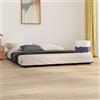 YUOTYRKTEJRSG letto matrimoniale legno,rete in doghe matrimoniale,letto 160x190,Giroletto Nero 200x200 cm in Legno Massello di PinoAdatto per camera da letto, soggiorno, balcone