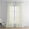 HPD Half Price Drapes HPD SHCH-HC66085-108 - Tenda a righe in lino, 1 pannello, 50 x 108 cm, colore: Oro Aruba