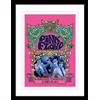 Pyramid International Poster con cornice Pink Floyd, poster da concerto edizione da collezione ('67 Gig con bordo bianco), cornice 30 x 40 cm, prodotto ufficiale, multicolore, 40,6 x 30,5 cm