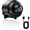 Atshld Mini Telecamera Spia Nascosta HD 1080P Senza Fili, Telecamera WiFi per Interno/Esterno con Visione Notturna, Rilevamento Movimento, App per Sorveglianza Casa, Bambini, Animali, Sicurezza 24h