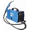 DEDRA Saldatrice inverter 200A IGBT MIG/MAG, con TIG, funzione MMAG, metodo TIG, funzione HOT Start, sistema antiaderente, sistema ARC FORCE, display LCD