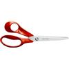 Fiskars Forbici da Cucina Universali Classic, Per Mancini | Lunghezza Totale: 21 cm, Vite Torx Migliorata e Impugnatura più Ergonomica, Acciaio/Plastica di Qualità, Rosso, 1075035
