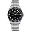 MIDO Ocean Star 200 - Orologio Automatico Svizzero Uomo - Cassa 42.5mm - Giorno/Data - Quadrante Nero - Bracciale Acciaio - M0264301105100