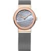 BERING Donna Analogico Quarzo Classic Orologio con Cinturino in Acciaio inossidabile Cinturino e Vetro zaffiro