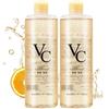 Aderpmin VC Toner Intensivo Illuminante Vitamina C, Tonico Idratante Viso Rinfrescante Ringiovanente Impacco Bagnato Lozione 500ml