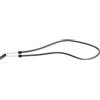 SEAC Elastico Circolare in Gomma per fiocina, Pole Spear per Pesca Subacquea. Ø 9mm per Lunghezza 900 mm, Nero.