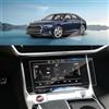 BSTW Compatibile con Audi A6 C8 A7 4G 2018-2024 2025 & Audi Q7 4M Q8 2020-2024 2025 Pellicola Protettiva 8,6 Pollici Lower Display Navigazione Pellicola in Vetro Temperato, 9H Antigraffio HD Chiaro
