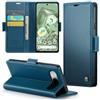 Rerzoiro Cover per Google Pixel 8A Custodia Portafoglio [Blocco RFID] Premium Pelle PU Wallet Case Flip Libro con Porta Carte Slot Supporto Flip Case per Google Pixel 8A, Blu