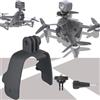 Honbobo Accessorio per Insta360 ONE RS/DJI Action 2/DJI FPV Drone, FPV Estensione Staffa Montare Adattatore Supporto Fisso Compatibile con Insta360 One R/Pocket 2/Gopro 9/10 Action Camera