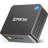 GMKtec Mini PC N150 Шin11 Pro 16 GB DDR4 256 GB NVMe SSD G3 Plus (fino a 3,6 GHz), Micro Desktop Computer per Home Theater/Affari/Ufficio/Scuola, Doppio WiFi 6|4K HDMI×2|USB×4|BT5.2 con Doppio Display