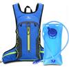 Krtopo Gilet da corsa con sacca d'acqua da 2 l, zaino ultraleggero riflettente per uomo e donna, traspirante, regolabile, con tasche multiple, per escursionismo, maratona, ciclismo, caccia