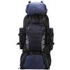 Heidouse Zaino da campeggio, zaino da trekking impermeabile da 90 litri con zaino multi-tasca, traspirante con fibbia per il torace regolabile e cinghia per il campeggio in viaggio per campeggio all'aperto