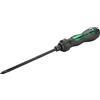 TopHomer Cacciavite regolabile 2 in 1, 6 x 180 mm intagliato Phillips cacciavite intercambiabile con punte magnetiche, cricchetto e foro di forza per la riparazione dello strumento