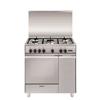 Glem Gas - Cucina A Gas Uq855vi Classe A-inox