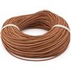 Perlin Creative Beads - filo di cuoio Cordino in Pelle di Vitello, 10 m, 1/2/2,5 mm, Colore: Marrone