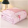DOTBUY-SHOP Trapuntino Copriletto Estivo Primaverile, Trapunta Leggera, 100% Poliestere Copriletto Trapuntato Cotone per Letto Singolo Letto Matrimoniale (Rosa,150x200)