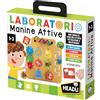 HEADU - Laboratorio Manine Attive Montessori - Con 24 Forme Tattili Degli Animali | Giochi Educativi 1 2 3 Anni, Gioco Montessori, Giochi Tattili Bambini, Regalo Bambino Piccolo, Regalo bambina 2 anni