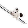NICI MagNICI 62233 Mony K. Pony di peluche con calamita, aderisce a superfici metalliche, lavagne magnetiche e maNICI della borsa diventando un compagno di viaggio, 12 cm, bianco