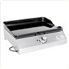 LITTLE BALANCE 8713 Biscarosse 50-35, Piano cottura in ghisa smaltata XL, 2150 W, Fabbricazione 100% francese, Inox