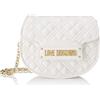 Love Moschino JC4322PP0FLA0, Borsa a Spalla, Donna, Bianco, Taglia unica