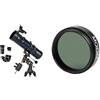 Celestron 822025 Telescopio 130EQ & 94119-A - Filtro lunare da 1,25%22
