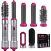 LIROPAU Air Styler, Spazzola Asciugacapelli Multifunzione, 1000W Ferro Arricciacapelli Ioni Negativi, Spazzola ad Aria Calda, Spazzola Modellante e Air Arricciacapelli, Asciugatura, Volumizzante (Grigio)