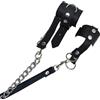 JVJVWO Dispositivo di tortura per testicoli CBT Ball Torture Dilatatore per scroto per uomo Kit per bondage sessuale BDSM Anelli per il pene Pesi estremi per testicoli per uomo Pressa per testicoli