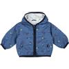 Chicco, Giubbotto Neonato Antivento, Giubbino con Cappuccio, Tasche con Bottoncini e Comoda Apertura Frontale a Zip, Lavabile in Lavatrice, Abbigliamento Neonato 0-24 Mesi, Designed in Italy