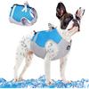 SMALLLEE_LUCKY_STORE Gilet refrigerante per cani di taglia piccola e media taglia, imbracatura in rete per evaporazione animali domestici, cappottino refrigerante per animali domestici, protezione UV
