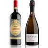 Masi SPARKLING CAMPOFIORIN | MASI CAMPOFIORIN 2021 Rosso Verona IGT | CANEVEL SETÀGE BRUT 2024 Valdobbiadene Prosecco Superiore DOCG | 2 bottiglie da 750 ml