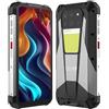 KOOFUR 8849 Serbatoio 3 Smartphone Robusto 32GB 512GB 23800mAh 120W Caricabatterie Dimensity 8200 5G Telefono Cellulare 200MP 120Hz Led Luce Telefono Mobile