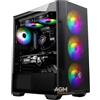 AGM store Pc Gaming Computer i5 14600K / Rtx 4060 Ti 8Gb / Ram 32Gb Ddr5 / 1 Tb Nvme PCIe 4.0 / Dissipatore a Liquido 240mm / Windows 11 pro/desktop Rgb 14 core fino a 5.10Ghz