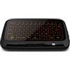 Casstad Tastiera Mini Tastiera Wireless 2,4 GHz con Funzione di Retroilluminazione Touchpad Air Mouse con Retroilluminazione