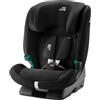 BRITAX RÖMER Seggiolino Auto EVOLVAFIX, con ISOFIX, bambini de 76-150 cm (i-Size), da 15 messi a 12 anni, Space Black