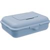 Rotho Babydesign Scatola per salviettine umidificate, scatola per cosmetici, blu, 1,25 l