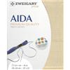 Zweigart Tela Aida 16 Count Pergamena 50 x 55 (49,5 x 54,6 cm) - Grassi Qtr