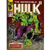 Marvel - Tela con l'Incredibile Hulk scatenato, 60 x 80 cm