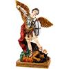 Inmaculada Romero IR Arcangelo San Michele Figura 30 cm. Protezione della Chiesa Immagine Resina Base