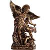 Inmaculada Romero IR Arcangelo San Michele Figura 100 cm. Capo della milizia Celeste Immagine Resina Colore Bronzo