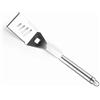 Lacor - 60263 - Spatola PER BARBECUE, Acciaio inossidabile, Impugnatura ergonomica, Lavabile in lavastoviglie, 45,5 cm, Acciaio inossidabile