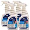 FEI FAN Fornonet, Detergente Alcalino Schiumogeno Super Concentrato per Forni, Grill e Piastre, Ideale per Togliere Residui di Grasso, Olio e Sporco di Cibo Bruciato, Flacone 750 ml (4 Unità)