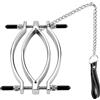 JVJVWO Dilatatore Vagianle Vagina Labbra per Donne Giocattoli BDSM Morsetti Labbra Estremo Sesso in Metallo BDSM Tortura Dura Uomini Dilatatore Vaginale Regolabile Giocattolo Erotico per Coppie Donna Schiava