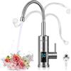 Jellybibo Rubinetto elettrico con scaldabagno istantaneo, 220 V, 3000 W, rubinetto da cucina Smart Heater per cucina, giardino, bagno, soggiorno, campeggio