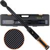 Uharbour Chiave Dinamometrica Digitale 1/2 Drive con Corpo in Fibra di Carbonio, Gamma 3-200 Nm, Precisione ±2% con Vibrazione, Cicalino e Allarme LED, Adatta per Auto, Moto e Bicicletta