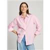 Pepe Jeans per donna. [PL305008] Camicia rosa Bego, Casual, Cotone, Manica lunga